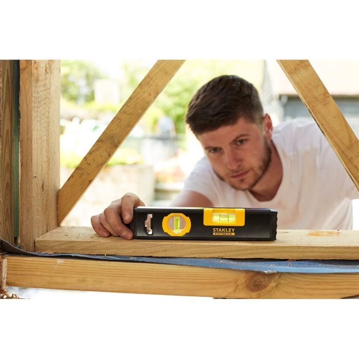 Уровень Stanley Classic Box Level TORPEDO, магнитный, алюминиевый, 2 капс., L=230 мм (FMHT42884-1) изображение 5