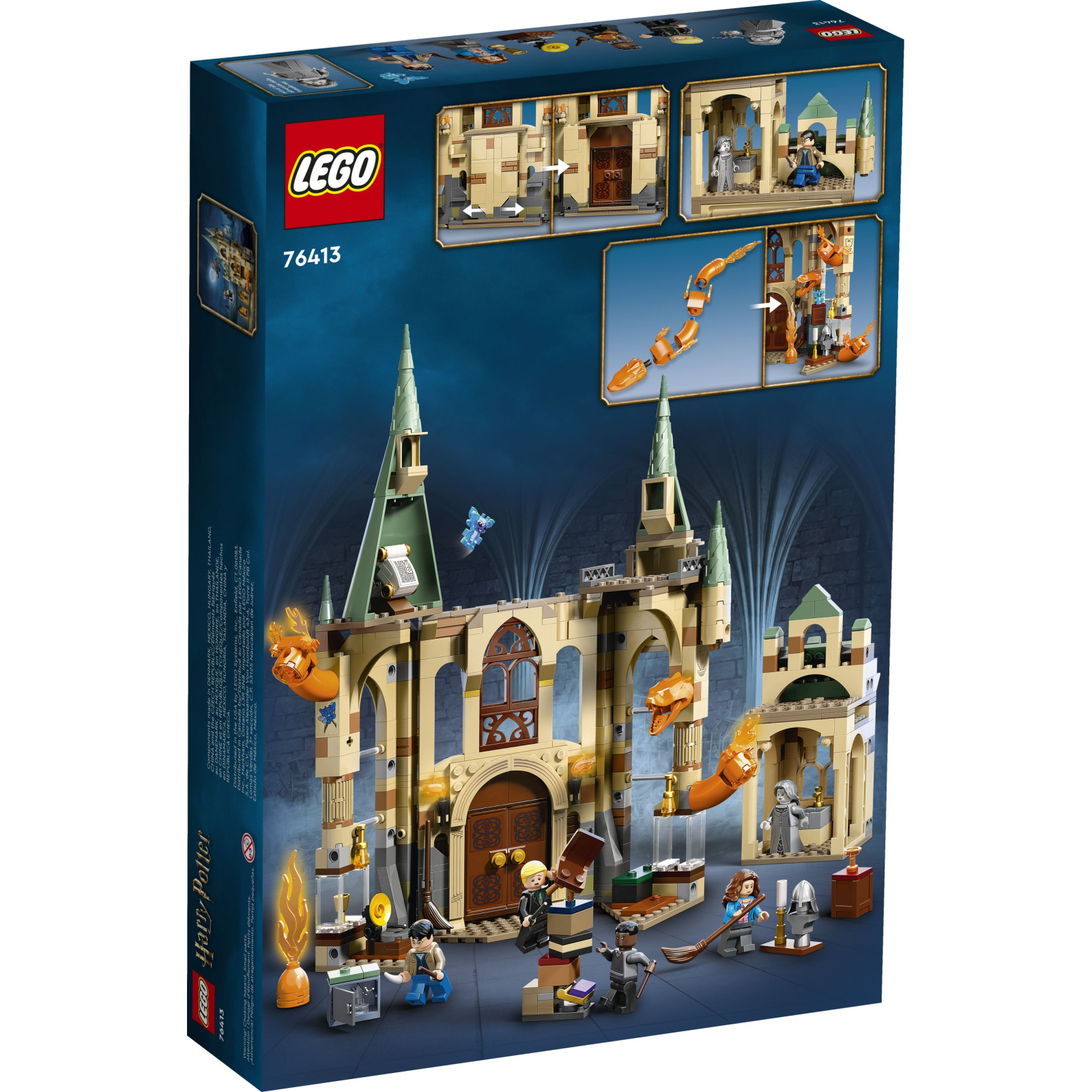 Конструктор LEGO Harry Potter Хогвартс: Комната по требованию 587 деталей (76413) изображение 8