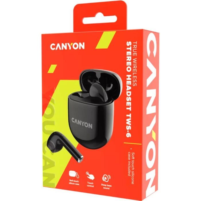 Наушники Canyon TWS-6 Beige (CNS-TWS6BE) изображение 6