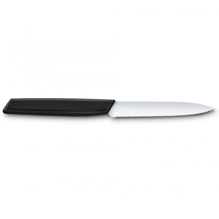 Кухонний ніж Victorinox Swiss Modern Paring Serrate 10см Blue (6.9006.10W21) зображення 2