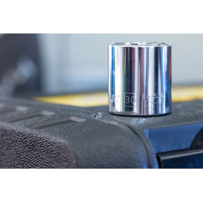Набор головок Stanley торцевых 1/2" 10 шт, с трещеткой (STMT82671-0) изображение 3