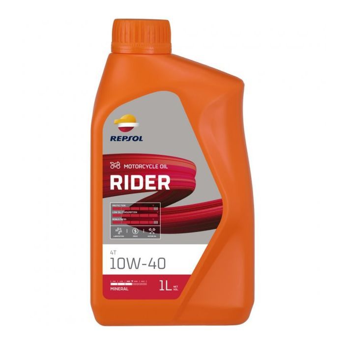Моторна олива REPSOL RIDER 4T 10W-40 1л (RPP2130MHC)