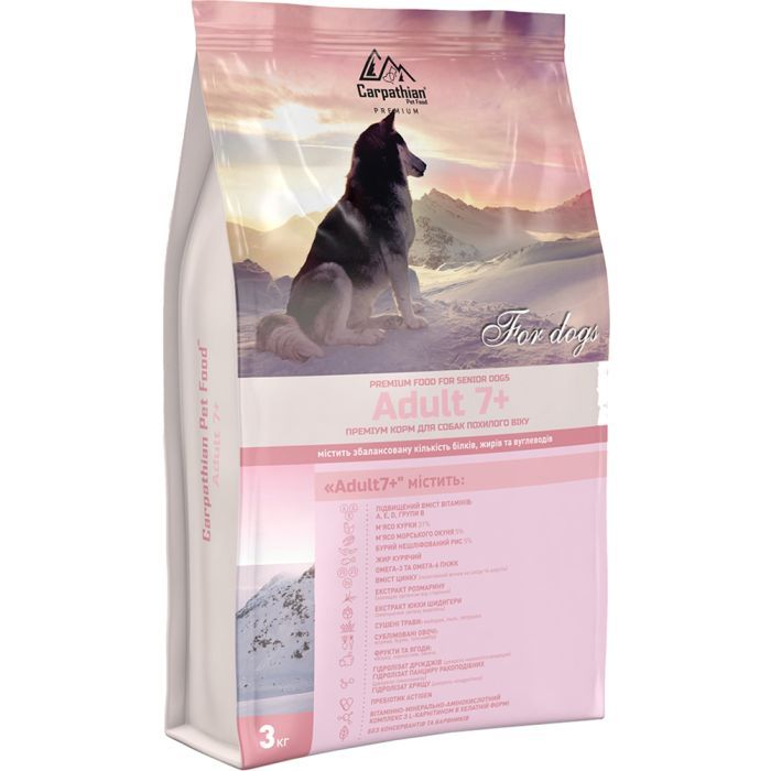 Сухий корм для собак Carpathian Pet Food Adult 7 + 12 кг (4820111140732)