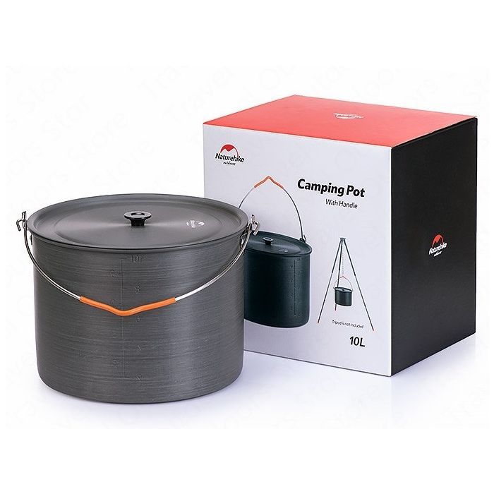Котел туристический Naturehike Camping NH19CJ003 10 л Grey (6927595738276) изображение 3
