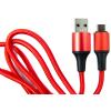Дата кабель USB 2.0 AM to Type-C 1.0m red Dengos (NTK-TC-MT-RED) изображение 4