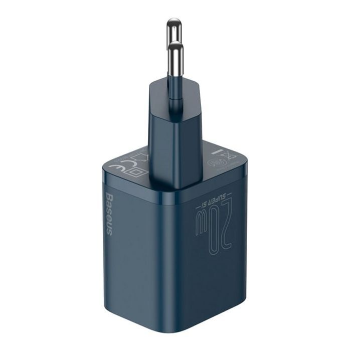 Зарядний пристрій Baseus Super Si Quick Charger 1C Blue (CCSUP-B03) зображення 3