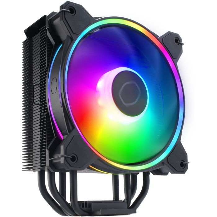 Кулер до процесора CoolerMaster Hyper 212 Halo Black (RR-S4KK-20PA-R1) зображення 3
