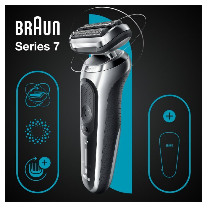 Электробритва Braun Series 7 71-S1000s SILVER / BLACK изображение 6