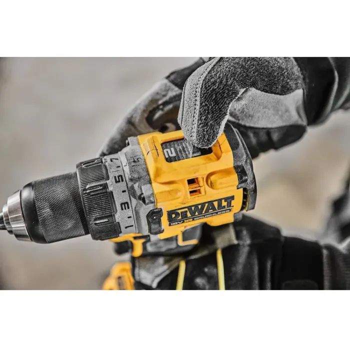 Шуруповерт DeWALT XR Li-Ion 18V 5Ah, 90 Нм, 0-650/0-2000 об/мин (DCD800P2T) изображение 5