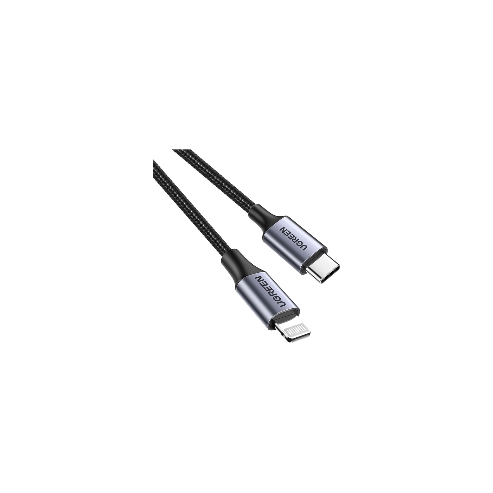 Дата кабель USB-C to Lightning 1.5m US304 MFI White Ugreen (US304/70524) изображение 2