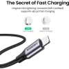Дата кабель USB-C to Lightning 1.5m US304 MFI White Ugreen (US304/70524) изображение 8