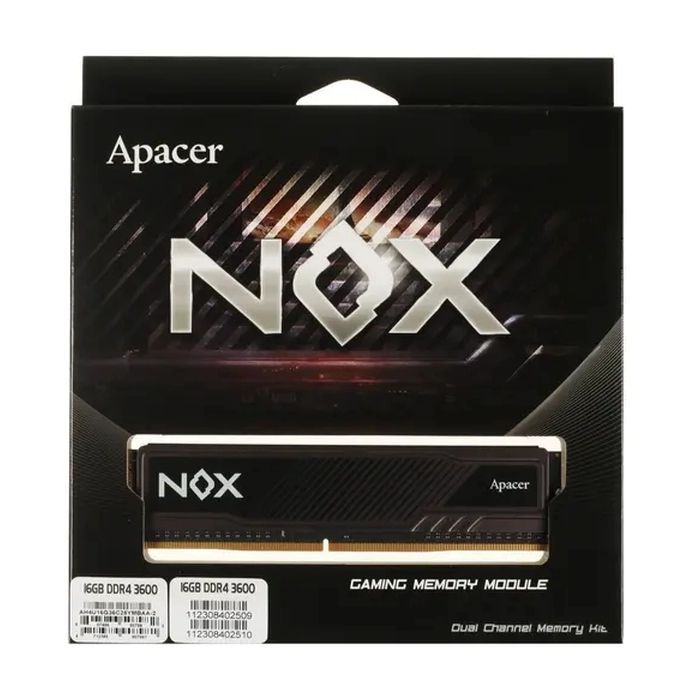 Модуль памяти для компьютера DDR4 16GB 3200 MHz NOX Apacer (AH4U16G32C28YMBAA-1) изображение 4