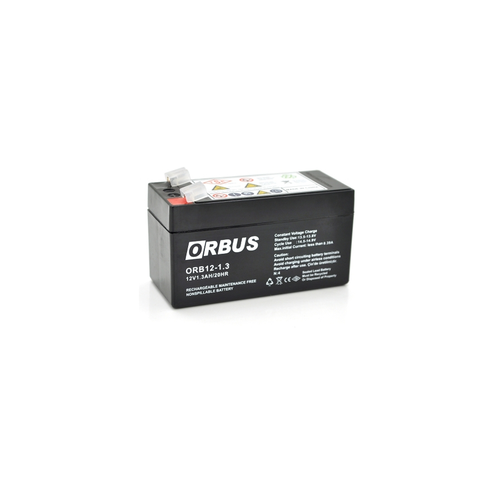 Батарея к ИБП Orbus ORB1213 AGM 12V 1.3Ah (ORB1213)