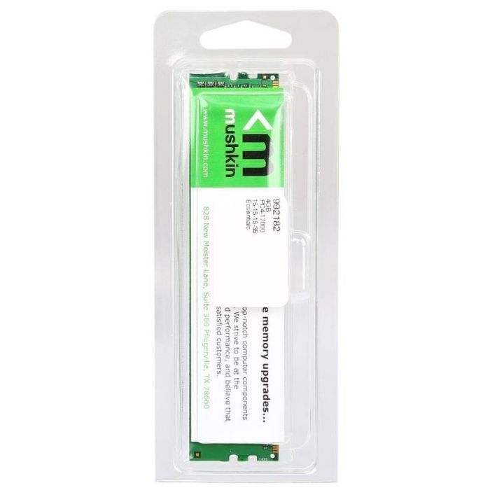 Модуль памяти для компьютера DDR4 16GB 3200 MHz Essentials Mushkin (MES4U320NF16G) изображение 3