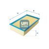 Воздушный фильтр для автомобиля UFI 30.777.00