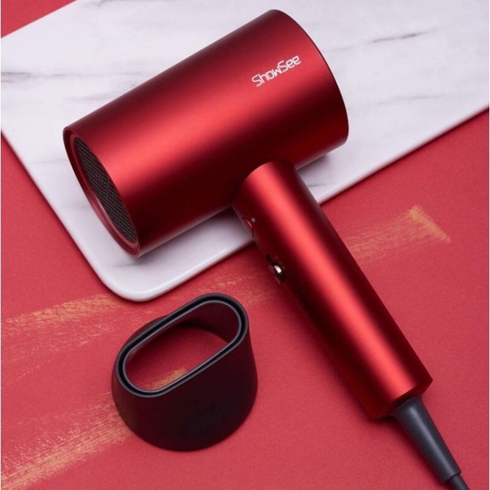 Фен Xiaomi ShowSee Electric Hair Dryer A5-R Red зображення 2