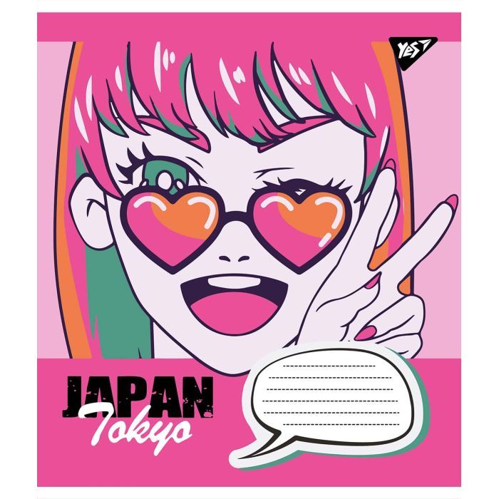 Зошит Yes А5 Japan Tokyo 12 аркушів, лінія (766288) зображення 5