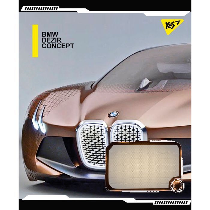 Зошит Yes А5 Dezir concept 60 аркушів, клітинка (766471) зображення 4