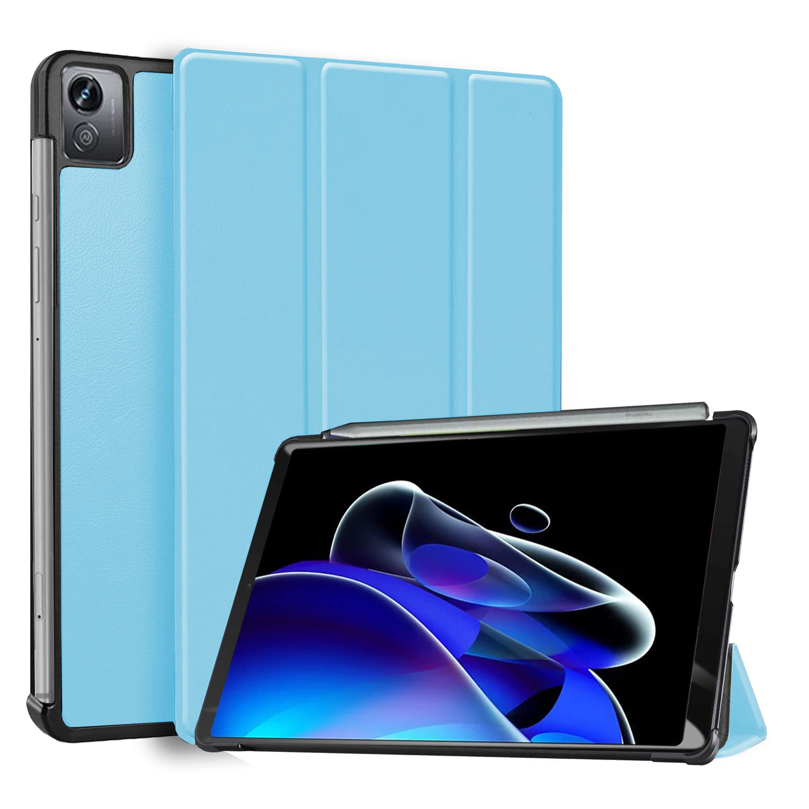 Чехол для планшета BeCover Smart Case Realme Pad X 11" Deep Blue (709605) изображение 3