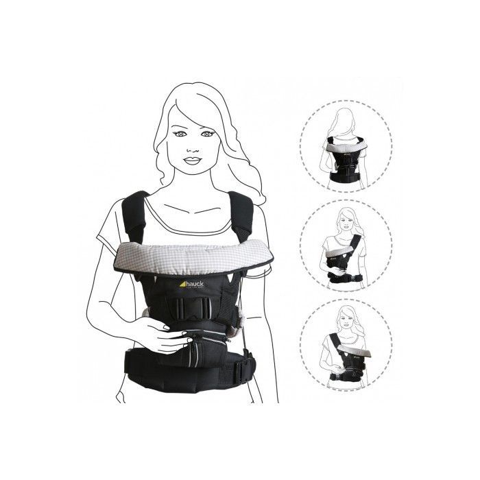 Рюкзак-переноска Hauck 4 Way Carrier Black (58102-5) изображение 10