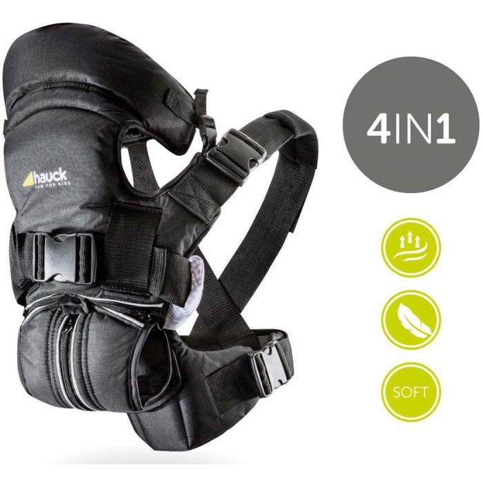 Рюкзак-переноска Hauck 4 Way Carrier Black (58102-5) изображение 3