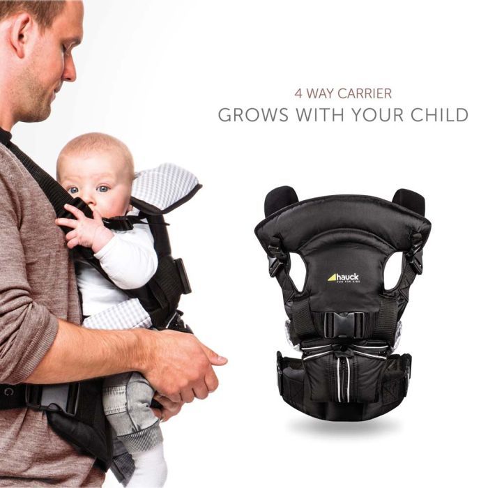 Рюкзак-переноска Hauck 4 Way Carrier Black (58102-5) изображение 5