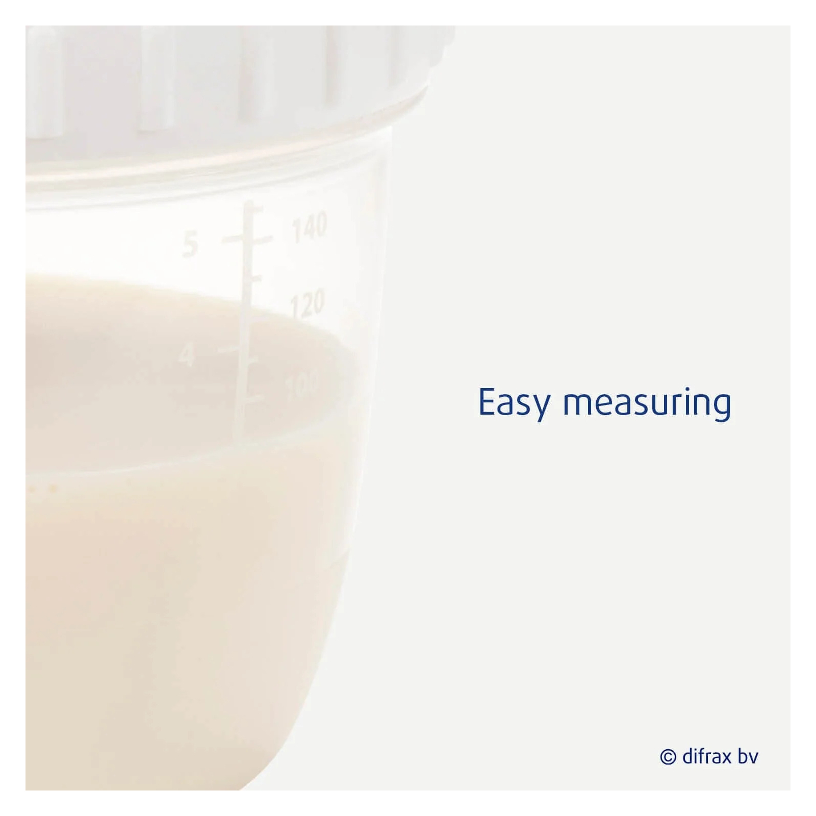 Контейнер для зберігання грудного молока Difrax і харчування 6 шт (617) зображення 3