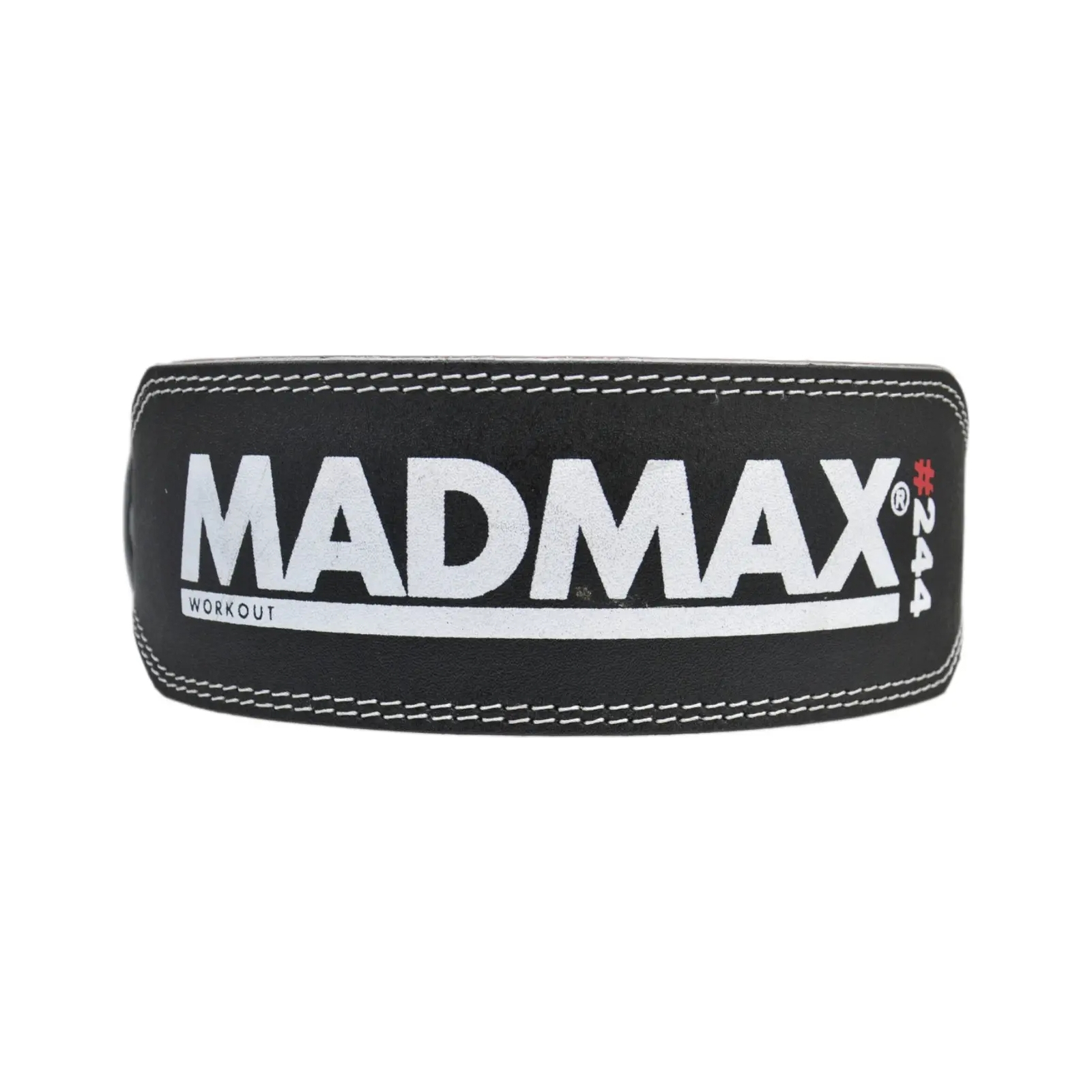 Атлетический пояс MadMax MFB-244 Sandwich шкіряний Black XXL (MFB-244_XXL) изображение 2