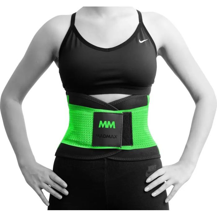 Пояс компрессионный MadMax MFA-277 Slimming and Support Belt black/turquoise S (MFA-277-TRQ_S) изображение 10