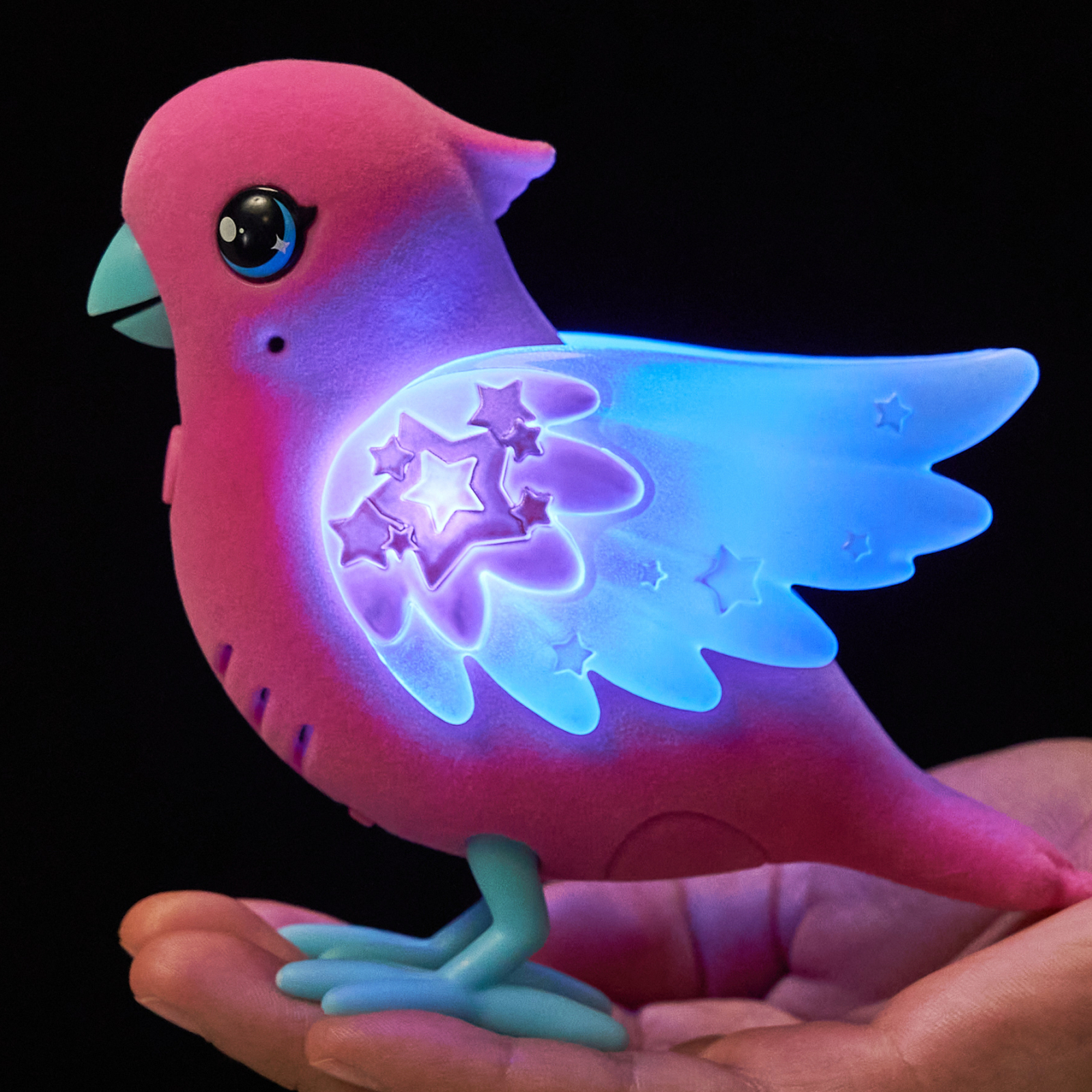 Интерактивная игрушка Moose Говорящая птичка Скайлер со светом (26402) изображение 5