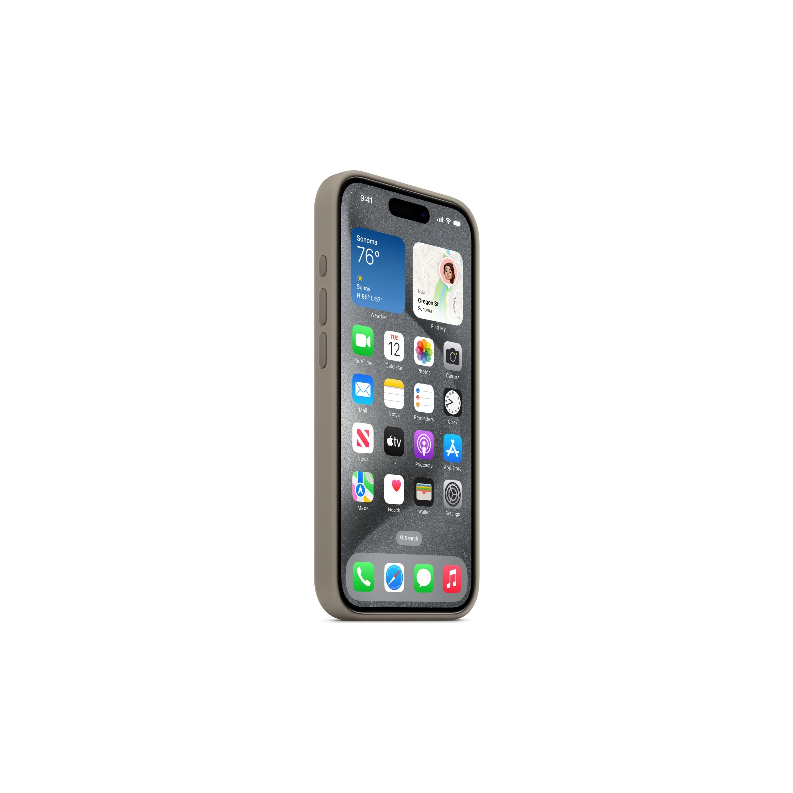 Чохол до мобільного телефона Apple iPhone 15 Pro Silicone Case with MagSafe Cypress (MT1J3ZM/A) зображення 6