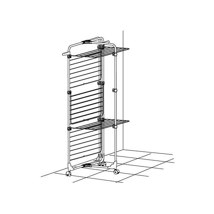 Сушилка для белья Gimi Modular 3 Lux напольная (154894) (929823) изображение 5