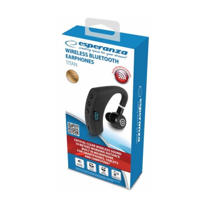 Bluetooth-гарнитура Esperanza Earphone Titan (EH235K) изображение 5