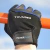 Рукавички для фітнесу PowerPlay 9058 Thunder чорно-сині M (PP_9058_M_Thunder) зображення 10