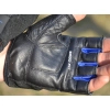 Перчатки для фитнеса PowerPlay 9058 Thunder чорно-сині M (PP_9058_M_Thunder) изображение 9