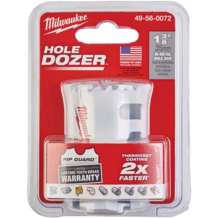 Коронка Milwaukee Bi-Metal 35мм (49560072) изображение 2