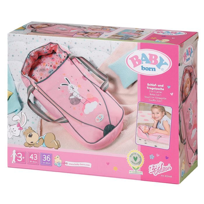 Аксессуар к кукле Zapf Люлька-переноска для куклы Baby Born 2 в 1 - Сладкие сны (832448) изображение 3