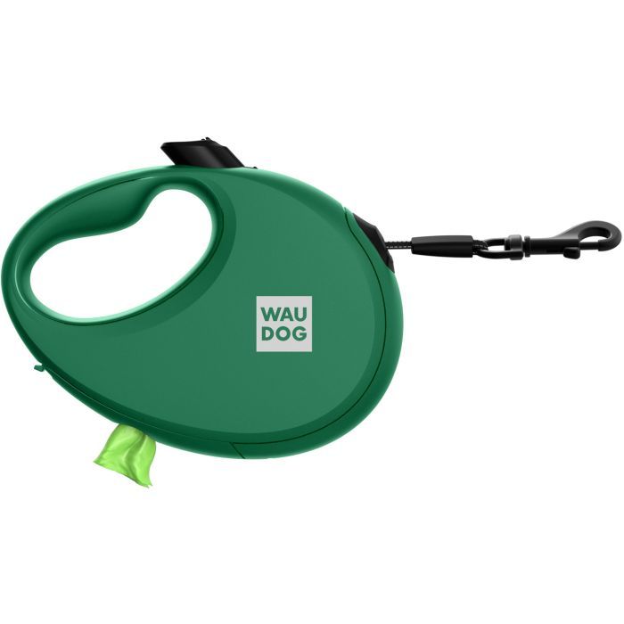 Повідець для собак WAUDOG R-leash з контейнером для пакетів S до 12 кг 3 м фіолетовий (26279) зображення 2