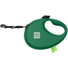 Повідок для собак WAUDOG R-leash з контейнером для пакетів S до 12 кг 3 м зелений (262718) зображення 3
