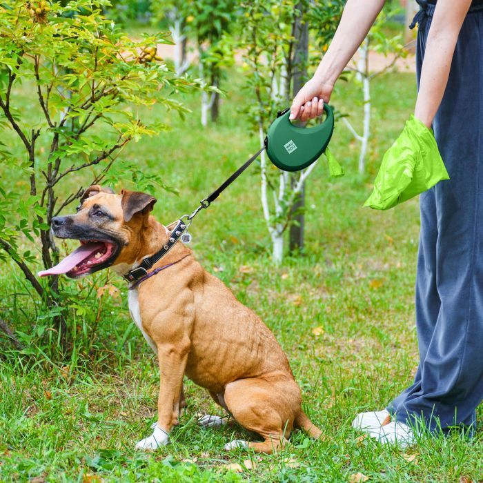 Повідець для собак WAUDOG R-leash з контейнером для пакетів S до 12 кг 3 м фіолетовий (26279) зображення 9