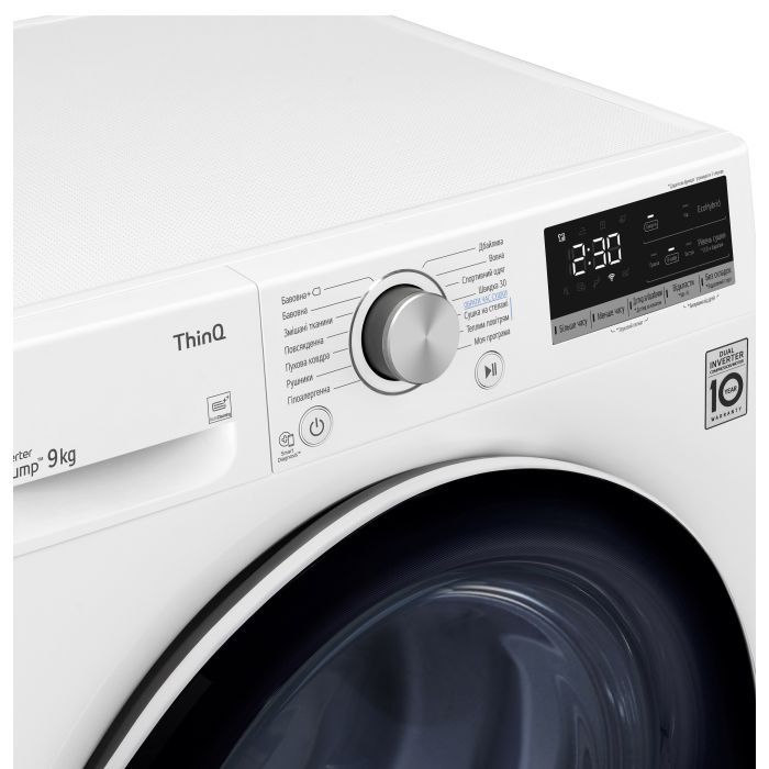 Сушильная машина LG DC90V5V0W изображение 4