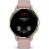 Смарт-часы Garmin Venu 3S, Dust Rose + Soft Gold, GPS (010-02785-03) изображение 2