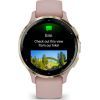 Смарт-часы Garmin Venu 3S, Dust Rose + Soft Gold, GPS (010-02785-03) изображение 7
