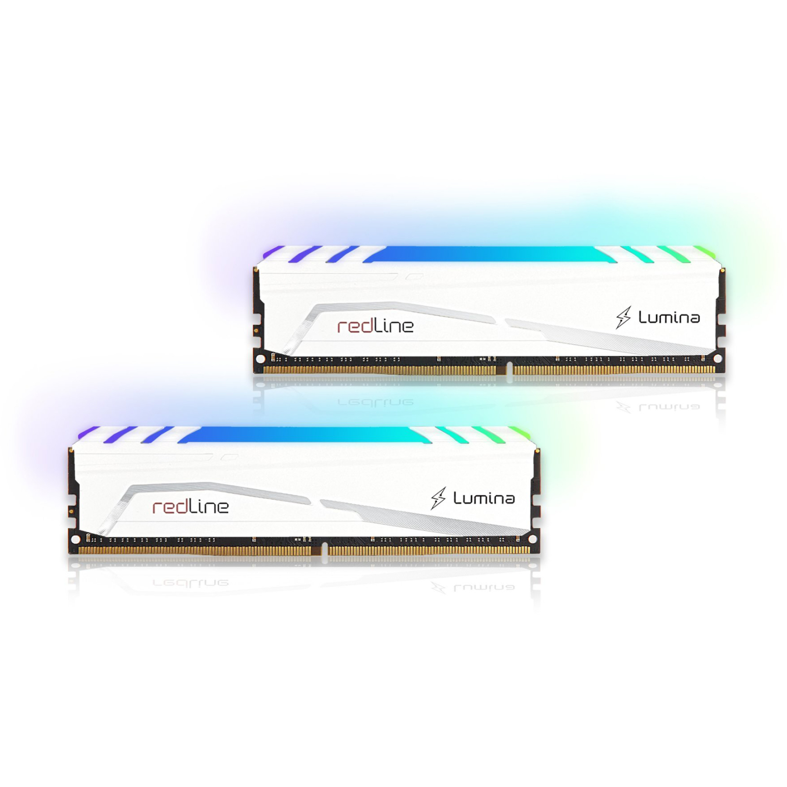 Модуль памяти для компьютера DDR5 32GB (2x16GB) 6800 MHz Redline RGB White Mushkin (MLB5C680CKKP16GX2) изображение 3
