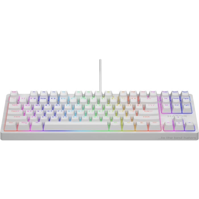 Клавиатура Hator Rockfall 2 Mecha TKL Orange USB Black (HTK-520) изображение 2