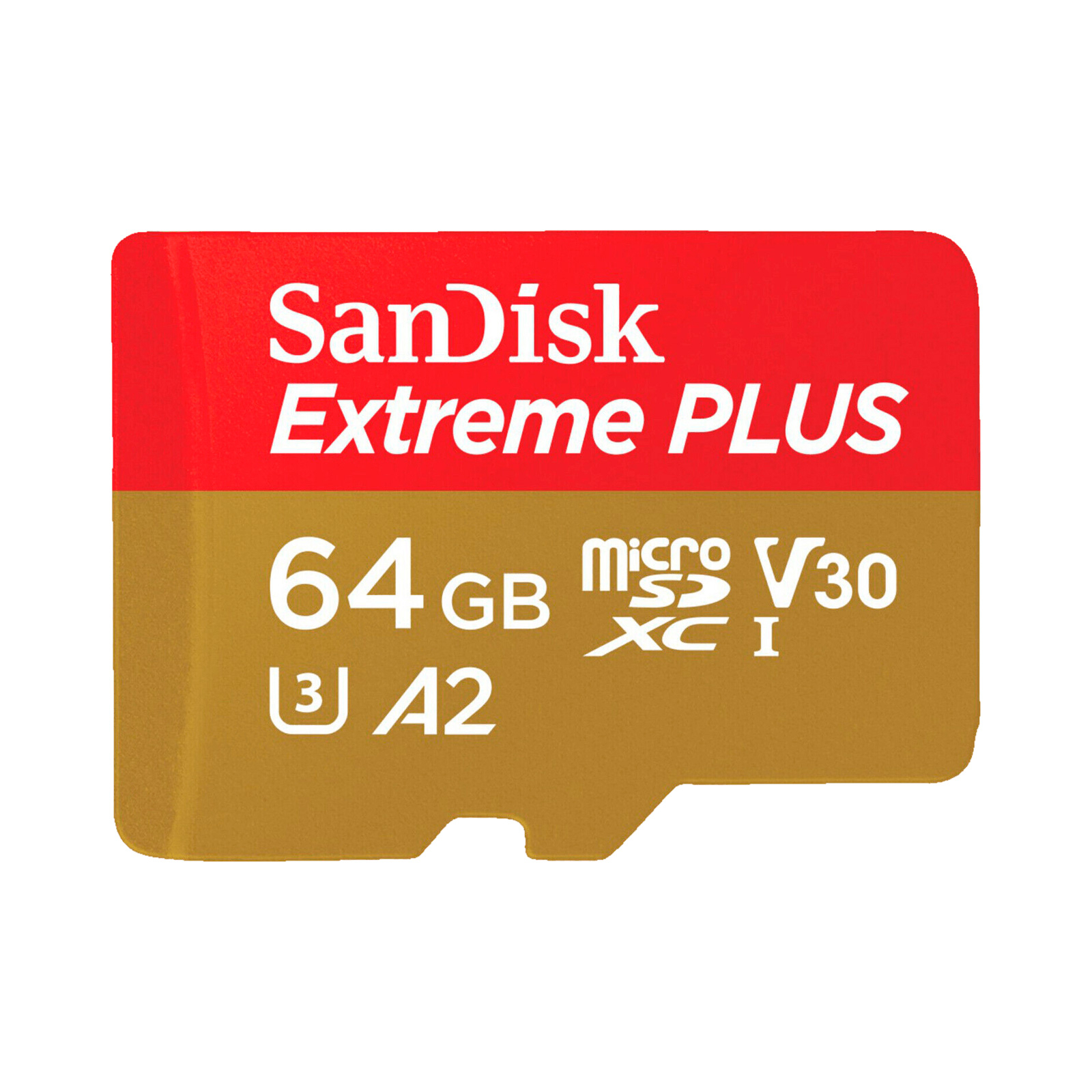 Карта памяти SanDisk 64GB microSD class 10 V30 Extreme PLUS (SDSQXBU-064G-GN6MA) изображение 2