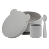 Набор детской посуды MinikOiOi BLW Set I - Powder Grey (101070052)