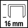 Скоби для будівельного степлера Einhell 5.7х16мм, 3000шт. (4137855) зображення 3