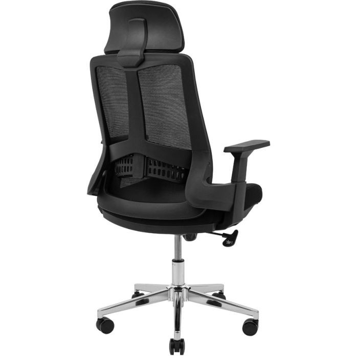 Офисное кресло Richman Токен Хром M-1 (Tilt) Сетка черная + сетка серая (ADD0003213) изображение 4