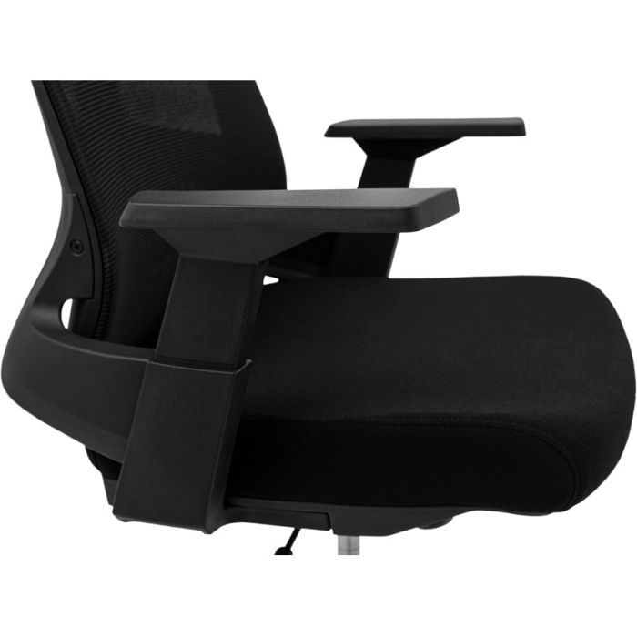 Офисное кресло Richman Токен Хром M-1 (Tilt) Сетка черная + сетка серая (ADD0003213) изображение 8